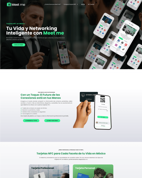 Proceso de diseño UX — Meet Me