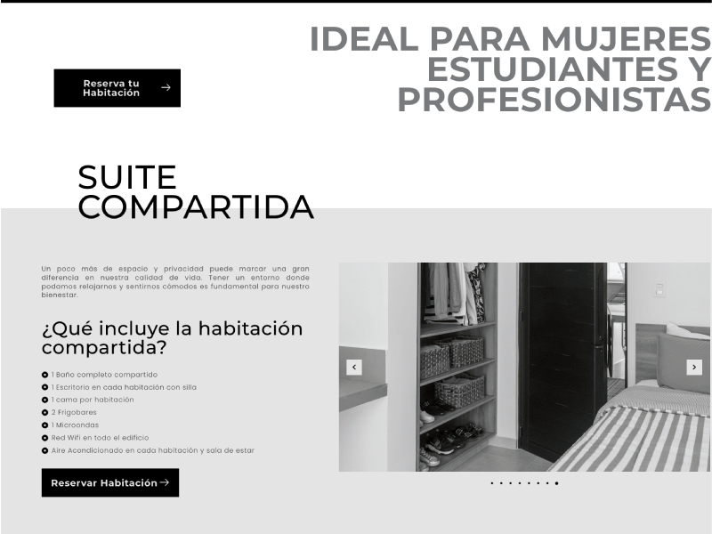 Sección Habitaciones